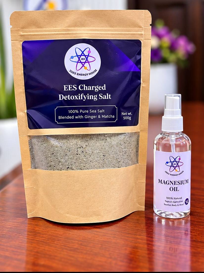 EES Charged Detoxifying Salt and Magnesium Oil